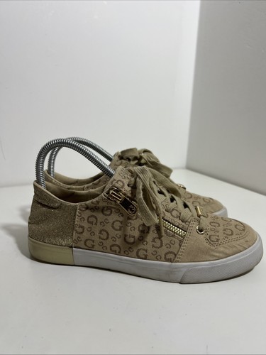 Guess womens canvas brown logo - canvas,