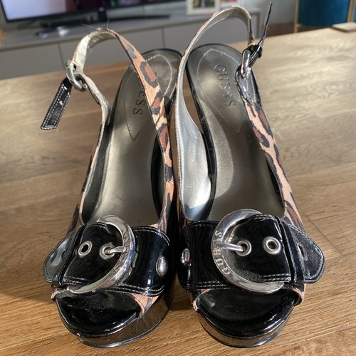 Ladies guess stilleto animal - ladies,