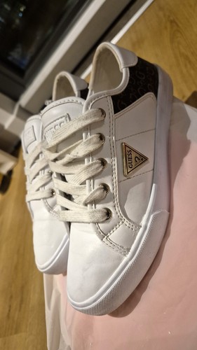 Guess usa white and brown - guess,