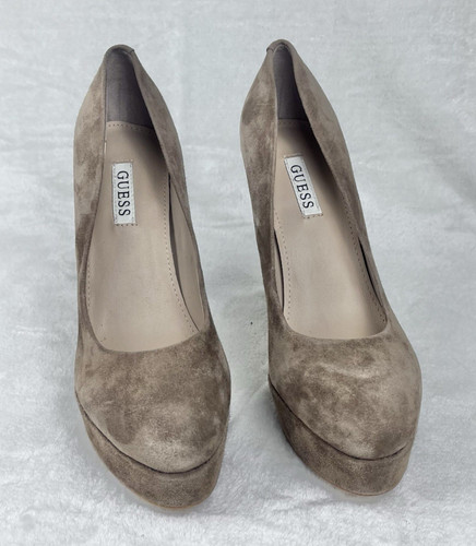 Suede platform high heel - high,